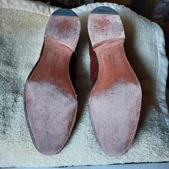 EUC Church\'s brogues, 11 e, 73 last, G fitting main image 4